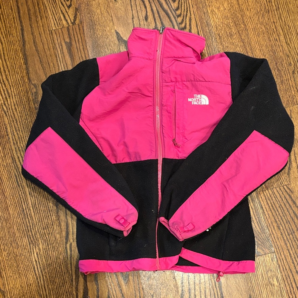 The North Face Fuchsia and Black Outdoor Jacket